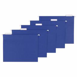 AmazonBasics Hanging Folders, Letter Size, Navy, 25-Pack