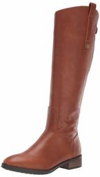 Amazon Essentials Women's Riding Boot, Cognac, 9 Wide Calf B US
