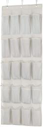 AmazonBasics 20-Pocket Over-The-Door Hanging Large-Size Shoe Organizer (Renewed)