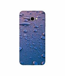 Amazon Brand - Solimo Designer Water Drops 3D Printed Hard Back Case Mobile Cover for Samsung Galaxy J4 Plus