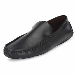 Stanton Men's Black Loafers-7 UK (41 EU) (8 US) (FK/YT1898/BLK)