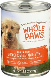 WHOLE PAWS Chicken & Vegetable Stew Dog Food, 13.2 OZ