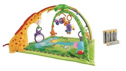 Mattel Fisher-Price Rainforest K4562 Activity Play Mat Discovery Mat with Batteries