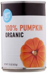 Happy Belly Organic 100% Pumpkin, 15 oz