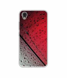 Amazon Brand - Solimo Designer Water Drop On Glass UV Printed Soft Back Case Mobile Cover for Vivo Y90