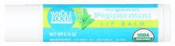 Whole Foods Market, Lip Balm Peppermint Organic, 0.15 Ounce