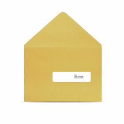 AmazonBasics Address Labels for Laser Printers, 1-1/3" x 4", Permanent Adhesive, White, 350-Pack