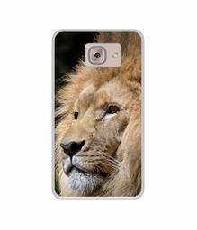 Amazon Brand - Solimo Designer Lion UV Printed Soft Back Case Mobile Cover for Samsung Galaxy J7 Max