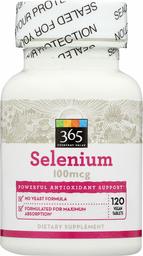 365 Everyday Value, Selenium 100mcg, 120 ct