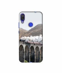 Amazon Brand - Solimo Designer Steam Train 3D Printed Hard Back Case Mobile Cover for Xiaomi Redmi Note 7S