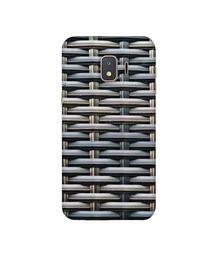 Amazon Brand - Solimo Designer Wooden Blocks Checks 3D Printed Hard Back Case Mobile Cover for Samsung Galaxy J2 Core