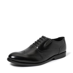 Amazon Brand - Symbol Men's Black Formal Oxford Shoes