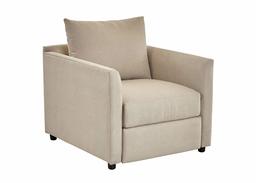 Amazon Brand – Stone & Beam Seriana Upholstered Power Recliner Chair, 34"W, Sandstone