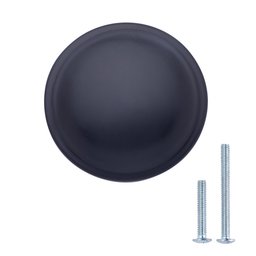 AmazonBasics Heavy Domed Drawer Knob, Diameter 3.02cm, AB300-FB-25