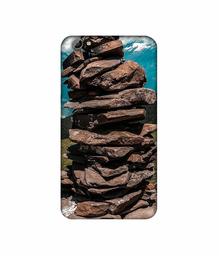 Amazon Brand - Solimo Designer Rocks 3D Printed Hard Back Case Mobile Cover for Vivo Y66