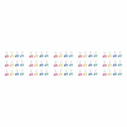 AmazonBasics Color Binder Clips,32mm, 60 Pack
