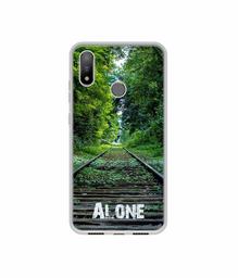 Amazon Brand - Solimo Designer Alone UV Printed Soft Back Case Mobile Cover for Panasonic Eluga X1