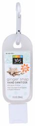365 EVERYDAY VALUE Ginger Snap Hand Sanitizer, 1 FZ