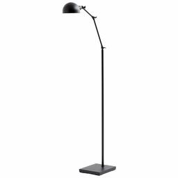 Stone & Beam Vintage Adjustable 3-Joint Floor Lamp, 56"H, Black