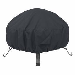 AmazonBasics Round Patio Fire Pit Cover - 44", Black (Renewed)