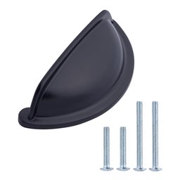 AmazonBasics Wide Bin Cup Drawer Pull, 3.69" Length