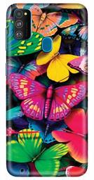 Amazon Brand - Solimo Designer Butterfly Design 3D Printed Hard Back Case Mobile Cover for Samsung Galaxy M21 / M30s