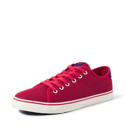 Amazon Brand - Symbol Men's Red Sneakers-10 (AZ-YS-198 B)