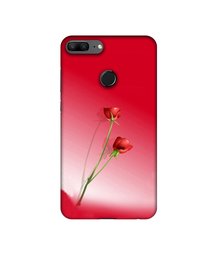 Amazon Brand - Solimo Designer Red Roses 3D Printed Hard Back Case Mobile Cover for Huawei Honor 9 Lite