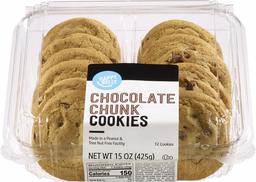 Amazon Brand - Happy Belly Chocolate Chunk Cookie 12 CT 15 OZ - Frozen