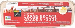 365 EVERYDAY VALUE Brown Large Grade A Eggs, 12 CT