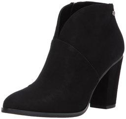 206 Collective Amazon Brand Women's Everett High Heel Ankle Bootie, Black, 10.5 B US