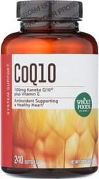 Whole Foods Market, CoQ10 100mg plus Vitamin E, 240 ct
