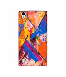 Amazon Brand - Solimo Designer Barfi Shape Multicolor Texture 3D Printed Hard Back Case Mobile Cover for VIVO Y15