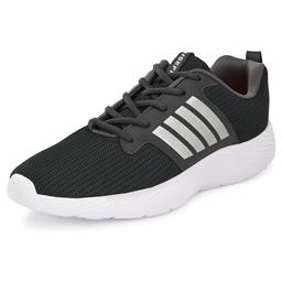 Fusefit Men's Polo Grey/Orange Running Shoes-8 UK (42 EU) (9 US) (FFR-403_8)