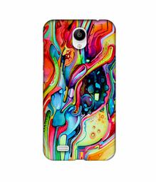 Amazon Brand - Solimo Designer Multicolor Drop 3D Printed Hard Back Case Mobile Cover for Vivo Y21L