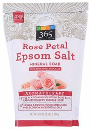 365 EVERYDAY VALUE Rose Petal Epsom Salt with Himalayan Salt, 48 OZ