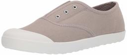 Amazon Essentials Slip on Canvas Sneaker, Light Gray, 2 Little Kid