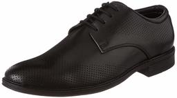 Amazon Brand - Symbol Men's Black PU Formal Shoes - 8 UK (AZ-SY-429)