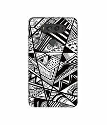 Amazon Brand - Solimo Designer Random Pattern 3D Printed Hard Back Case Mobile Cover for LG V20