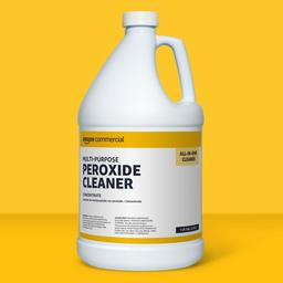 AmazonCommercial Multi-Purpose Peroxide Cleaner, Concentrate, 1-Gallon, 1-Pack (Renewed)