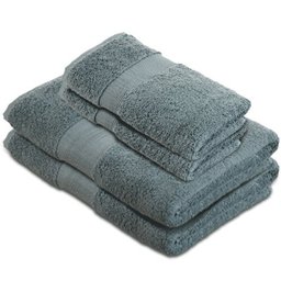 Pinzon by Amazon - 100% Cotton Towel Set (2 bath & 2 hand towels) -Eucalyptus Green