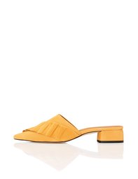 Amazon Brand - find. Women’s Mules with Pointed Toes and Fringe Details
