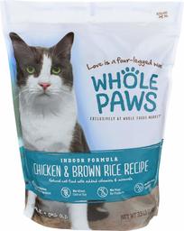 WHOLE PAWS Indoor Cat Formula Cat Food, 56 OZ