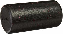 AmazonBasics High-Density Round Foam Roller | 12-", Red Speckled