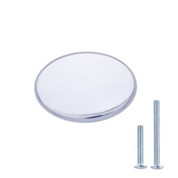 AmazonBasics Flat Oval Drawer Knobs - Polished Chrome - Pack of 25