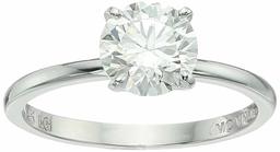 Women's IGI Certified Lab Grown Diamond Solitaire Engagement Ring in 14k White Gold (1.0 cttw, I-J Color, SI1-SI2 Clarity), One Size