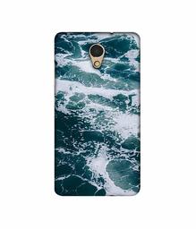 Amazon Brand - Solimo Designer Sea Waves 3D Printed Hard Back Case Mobile Cover for Lenovo P2