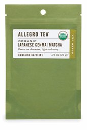 Allegro Tea, Organic Japanese Genmai Matcha, Loose Leaf Tea, 0.75 oz