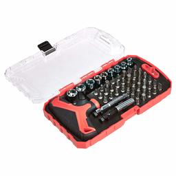 AmazonBasics 51-Piece Precision Nut and Screwdriver Set (Renewed)