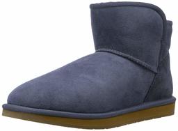 Amazon Brand - 206 Collective Women's Bellevue Shearling Ankle Boot, Navy, 7 B US